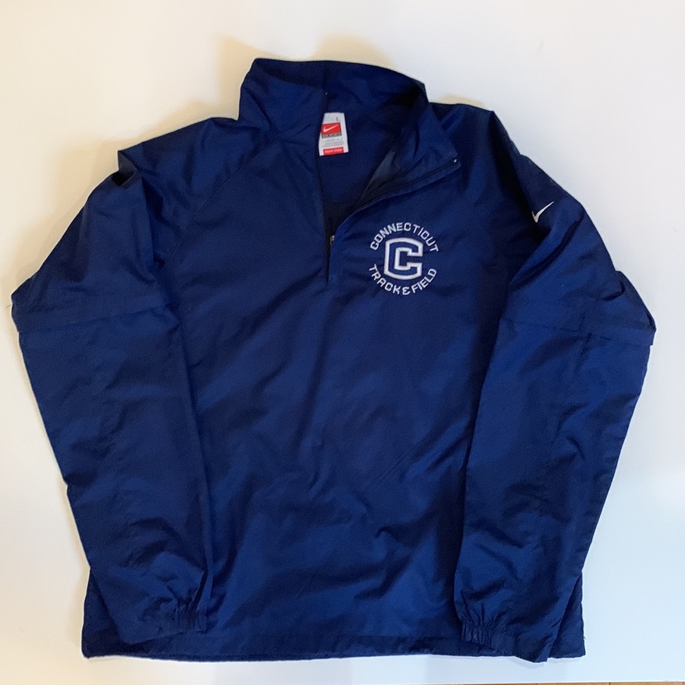 Nike University of Connecticut (UConn) packable jacket with removable sleeves